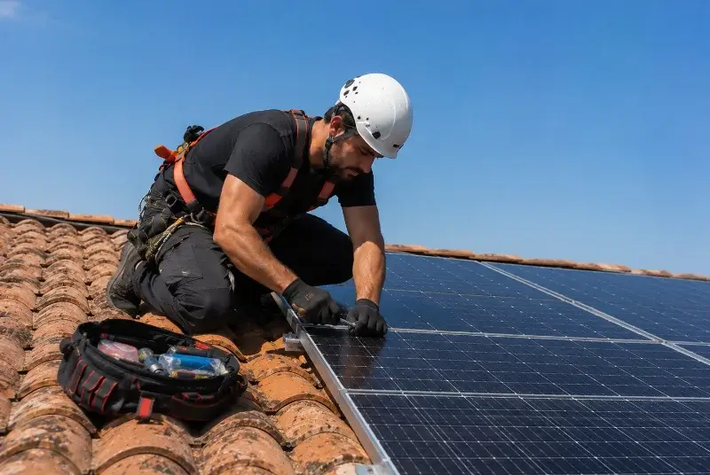 Maintenance et monitoring de panneaux solaires à Seyssins